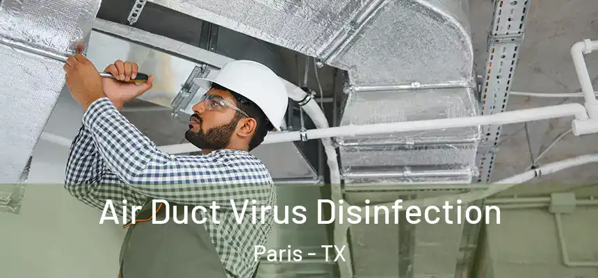 Air Duct Virus Disinfection Paris - TX