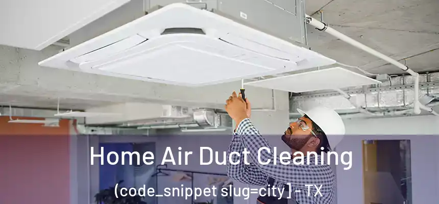  Home Air Duct Cleaning (code_snippet slug=city] - TX